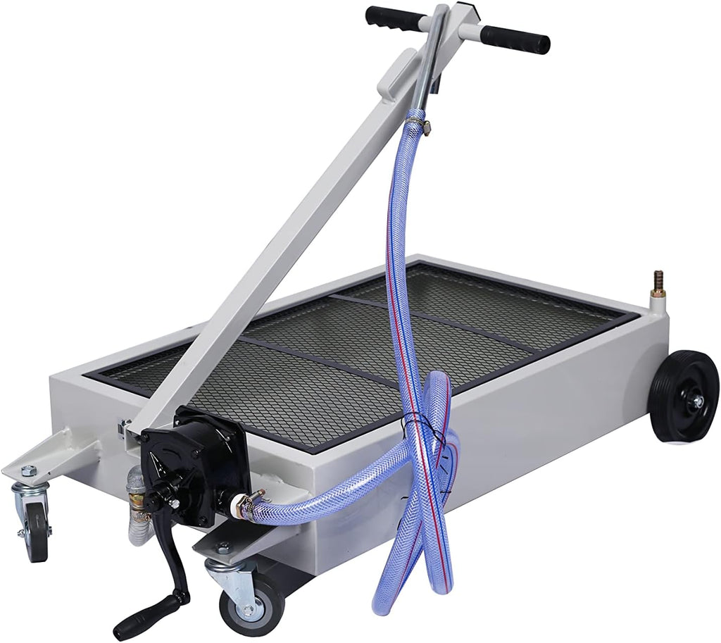 17 Gallon Oil Drain Pan with Electric Pump L278