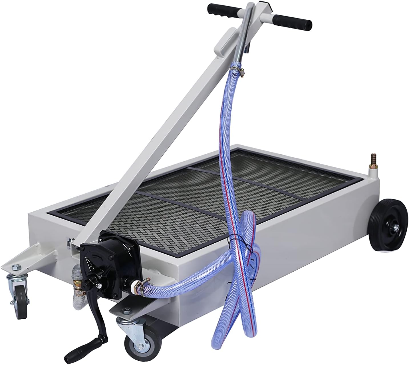 17 Gallon Oil Drain Pan with Electric Pump L278