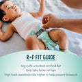 Premium Diapers Size 6, 112 Count B1988