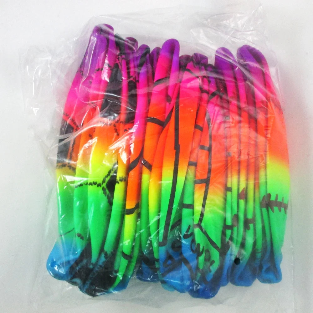 Rainbow PVC Inflatable Beach Football T22408