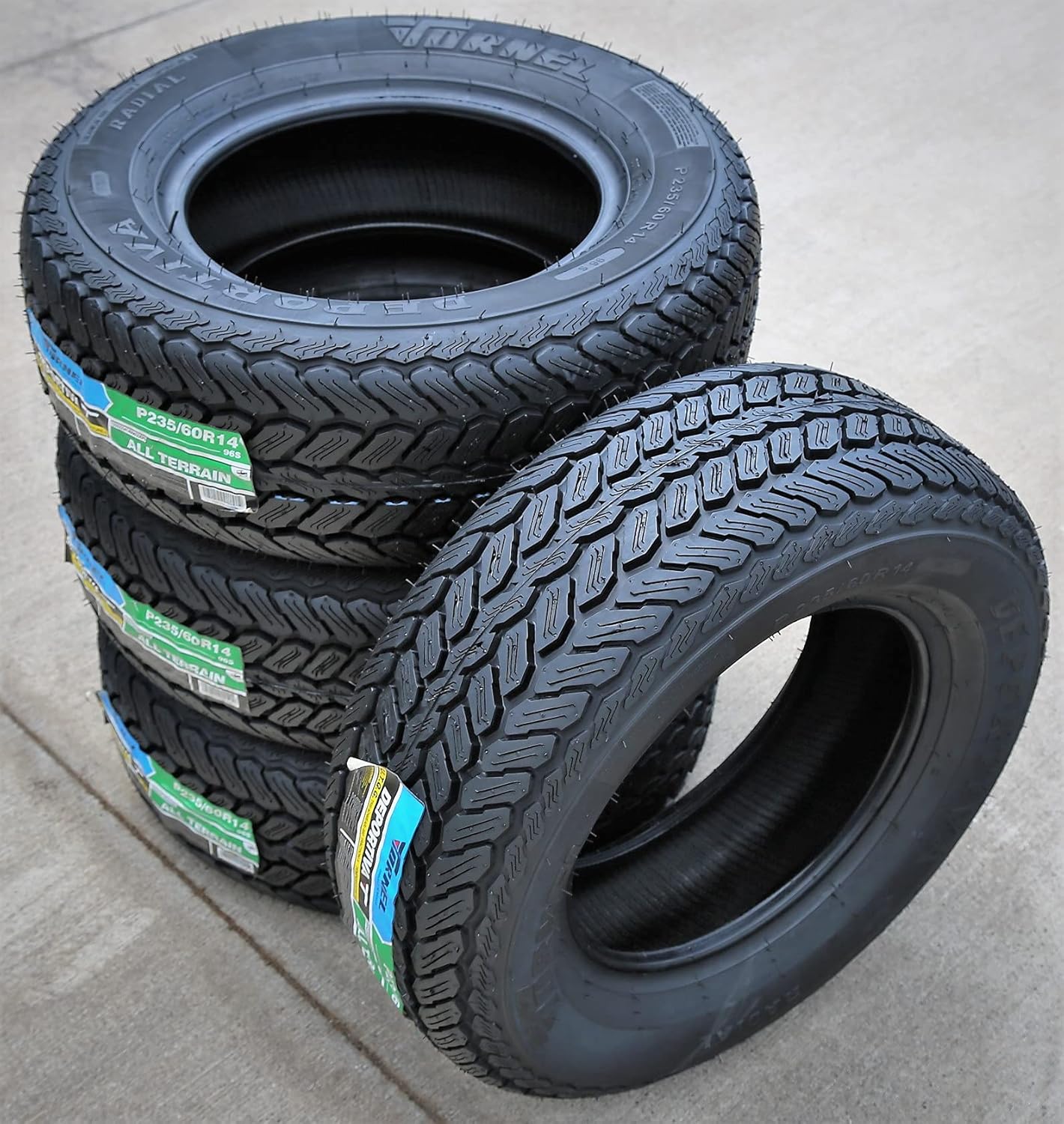 All-Terrain Off-Road Radial Tire 235/60R14 96S Load Range SL 4-Ply BSW S259