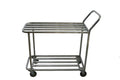 Welded T-Bar Aluminum Utility Carts with 2 Tier J931759