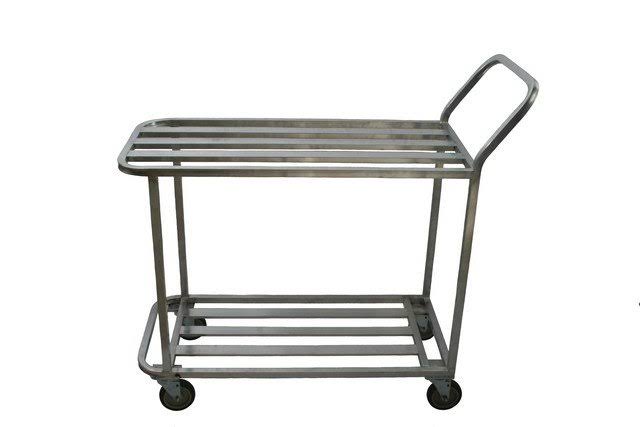 Welded T-Bar Aluminum Utility Carts with 2 Tier J931759
