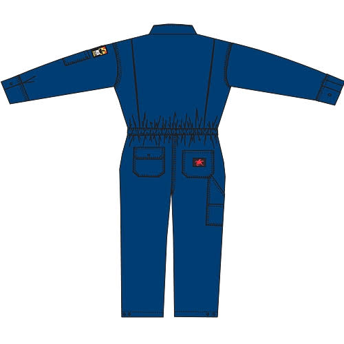 Navy Blue FR Coverall U7809