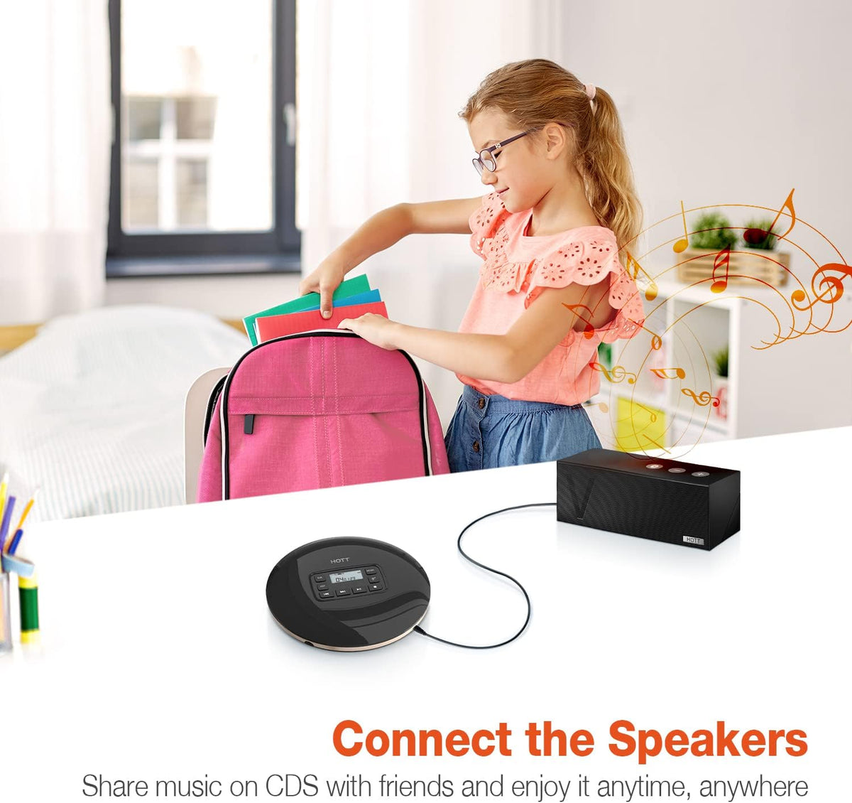 Portable CD Player Pack of 2 H365694