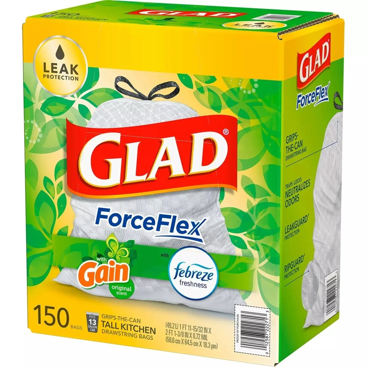 White Trash Bags, Original Scent (13 Gal., 150 Ct.) M5098