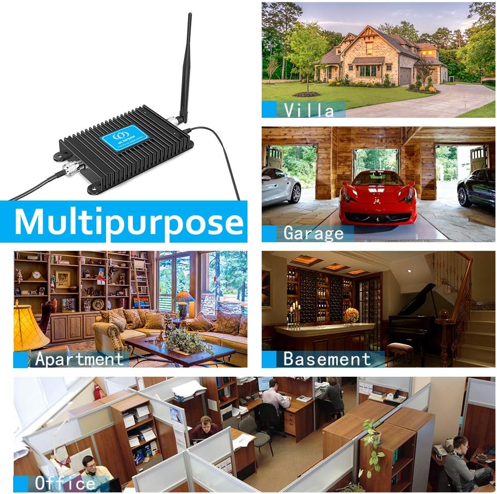 5G/4G Cell Phone Signal Booster with Antenna Kits K42369