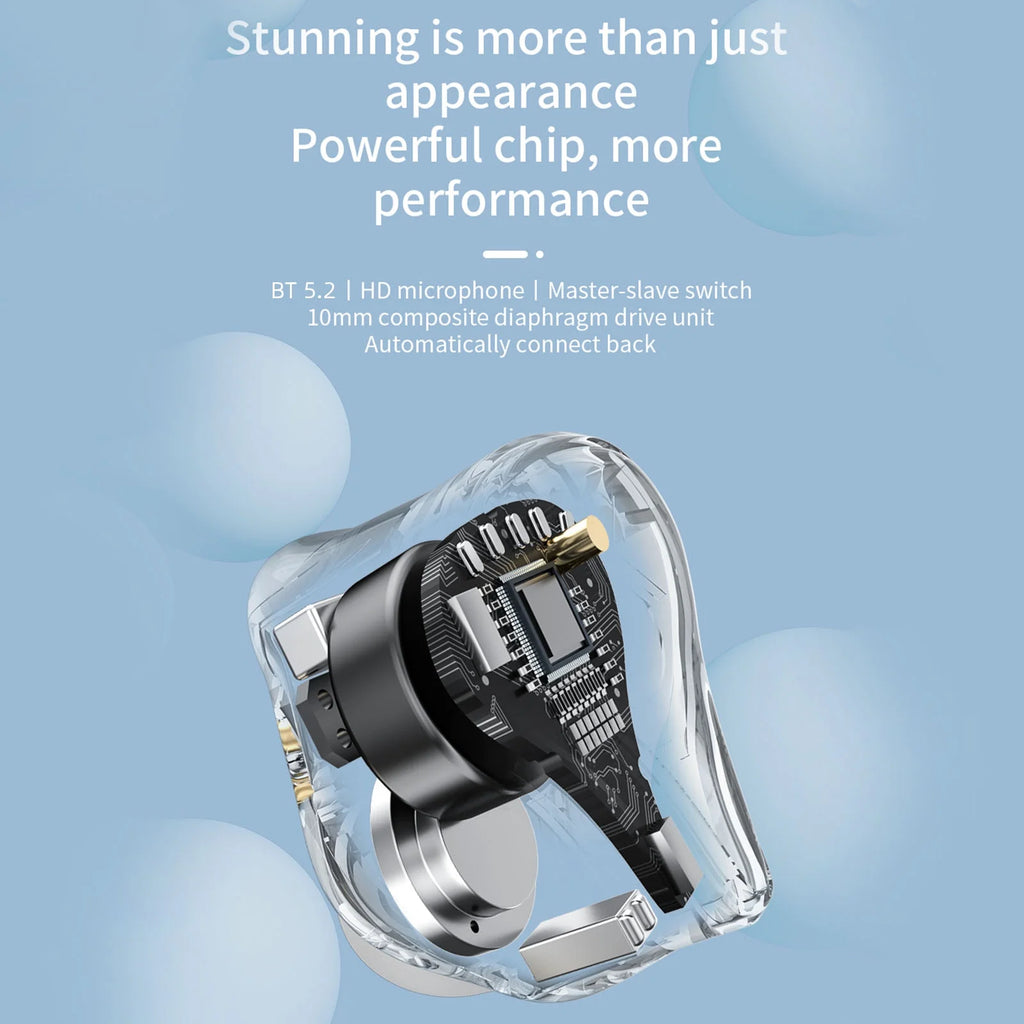 True Wireless Stereo in-Ear Earphone 1BA+1DD Earbuds M13018
