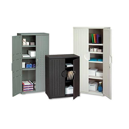 Black Storage Cabinet P7338