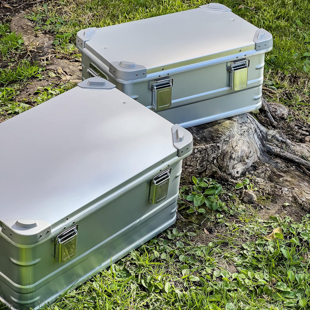 Hard-Shell Aluminum Cargo Case (2 PCS Combo) G6117