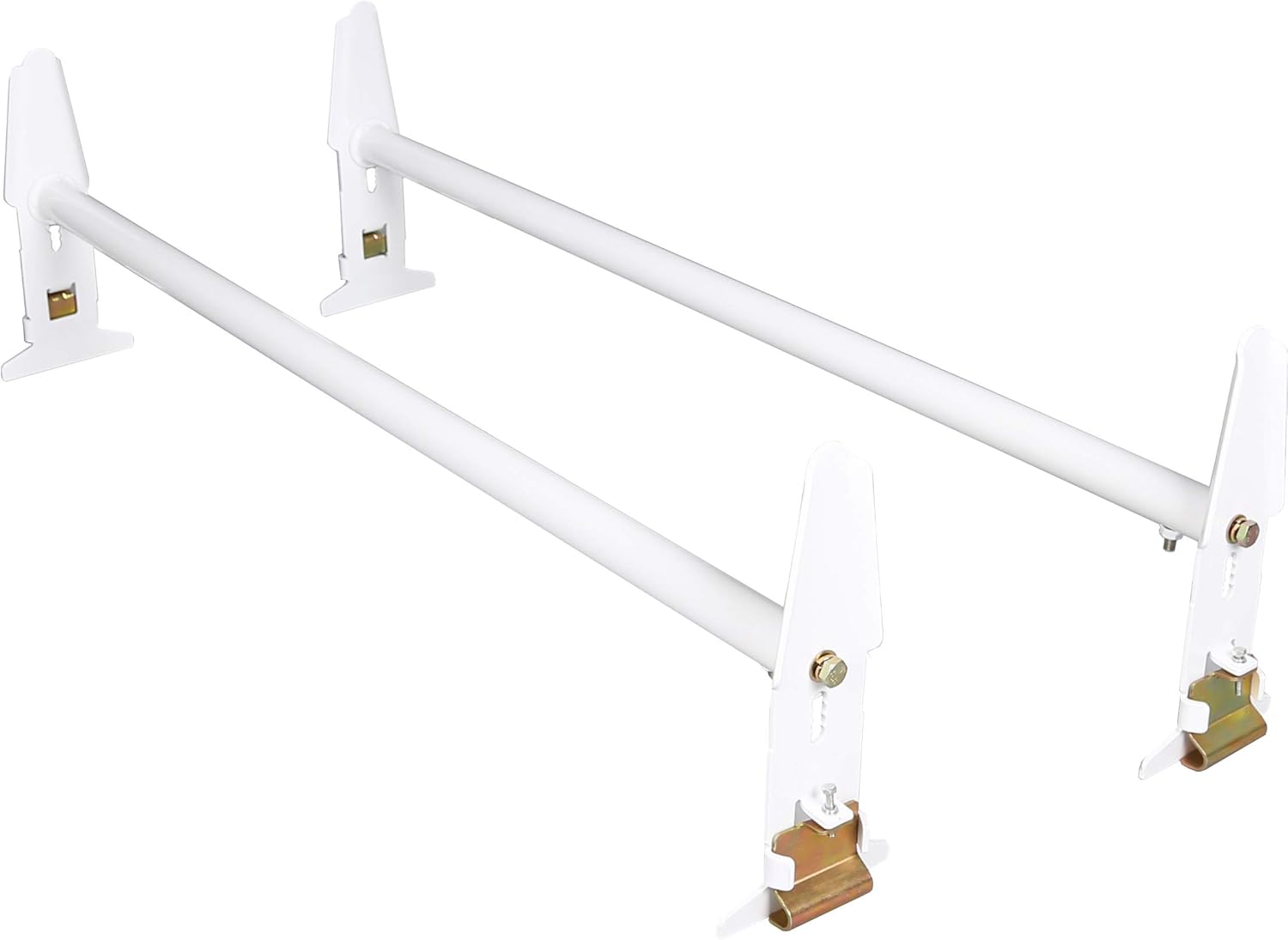 Adjustable Van Roof Ladder Rack Carrier 2 Cross Bars 47''-77'' 500lbs Pack of 2 L314998