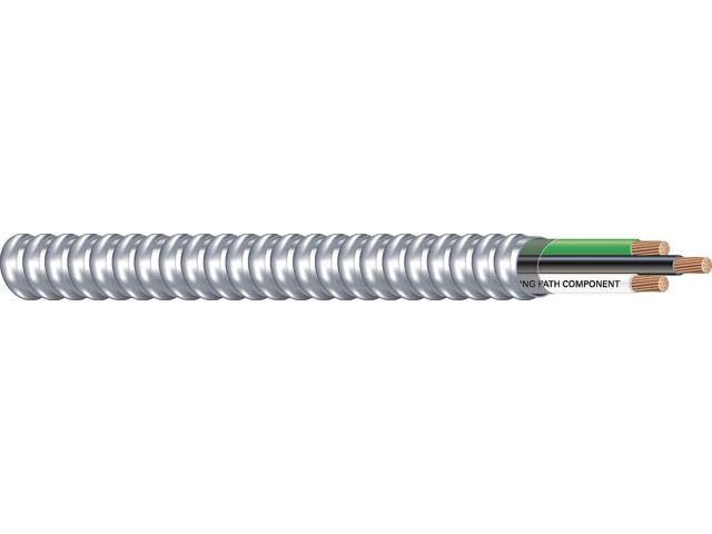 250 ft. 12/2 Stranded Aluminum Armored MC Metal Clad Cable X488923