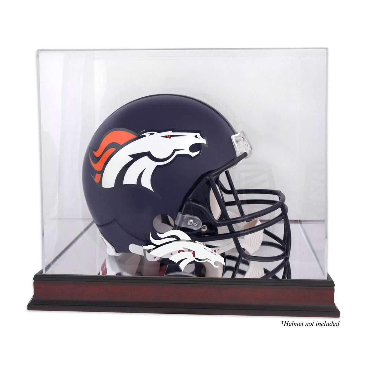 Denver Broncos Helmet Logo Display Case N950963