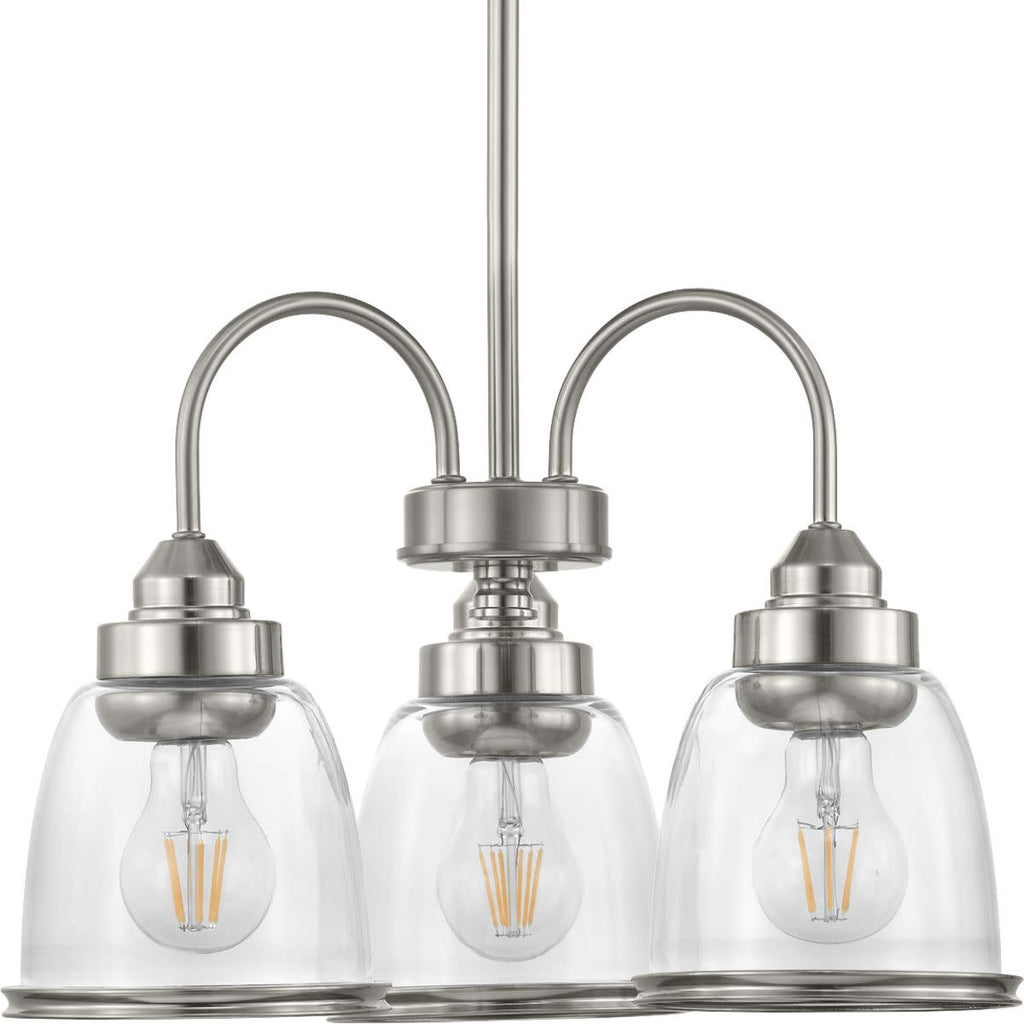 18" Three-Light Semi-Flush Convertible V132618