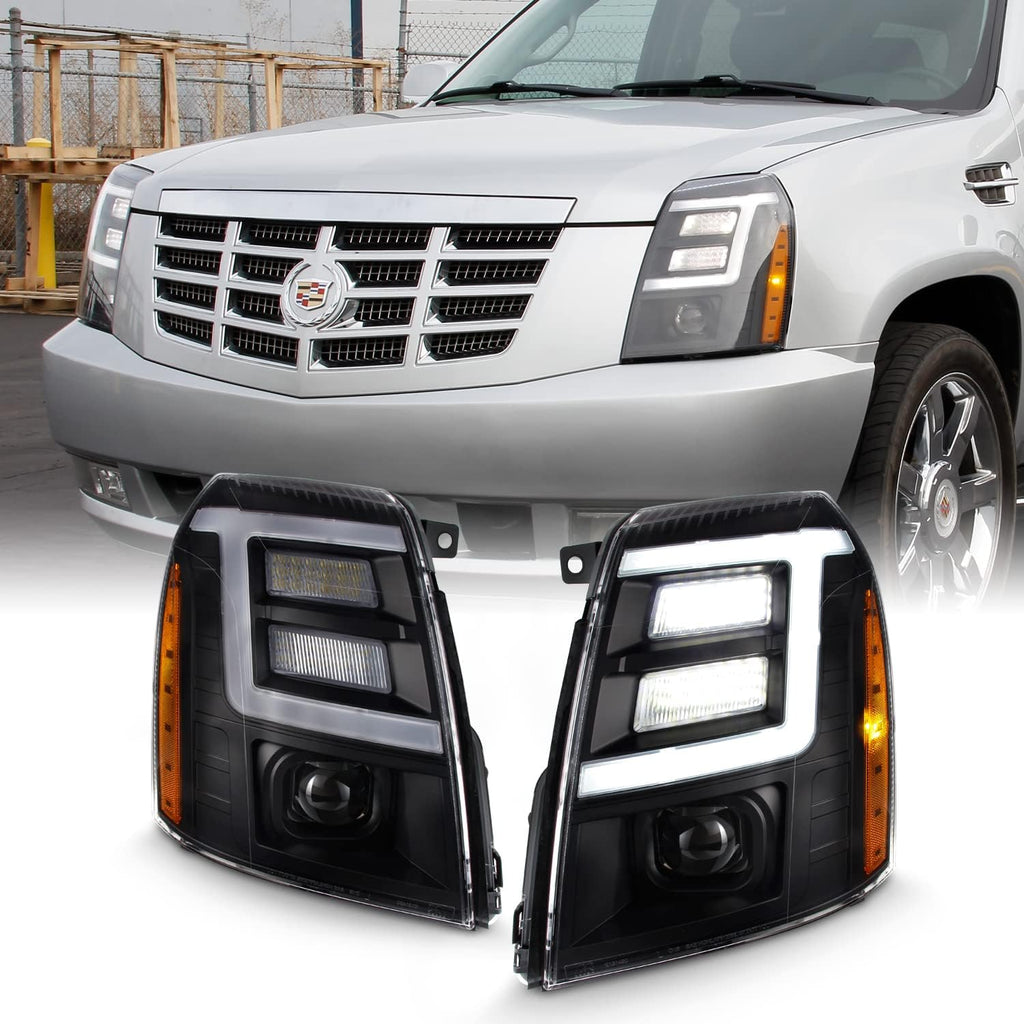 Black Housing Projector Headlight X38647