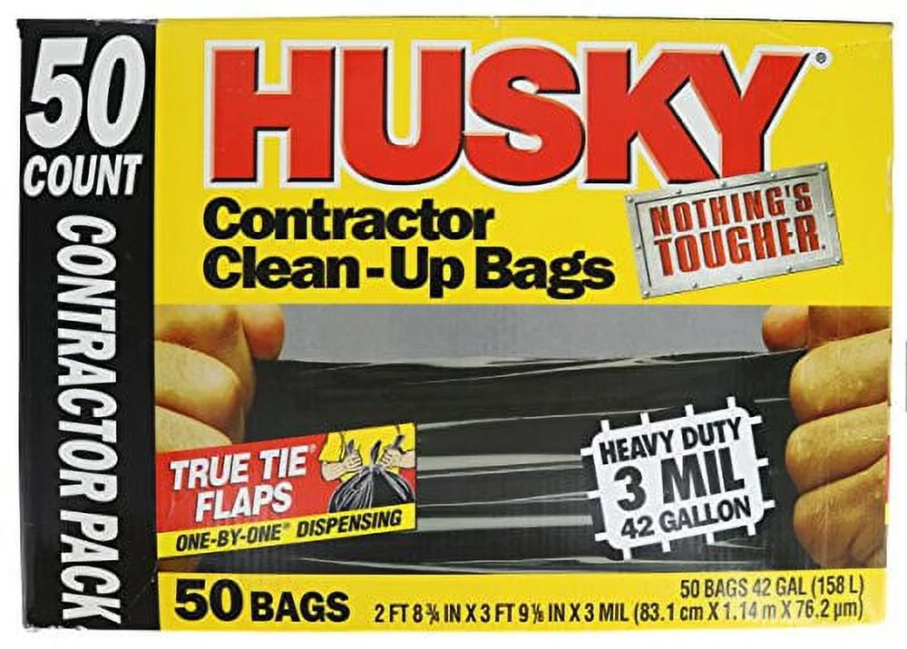 42 Gallon 3-mil Trash Bags (50-Count) U8895