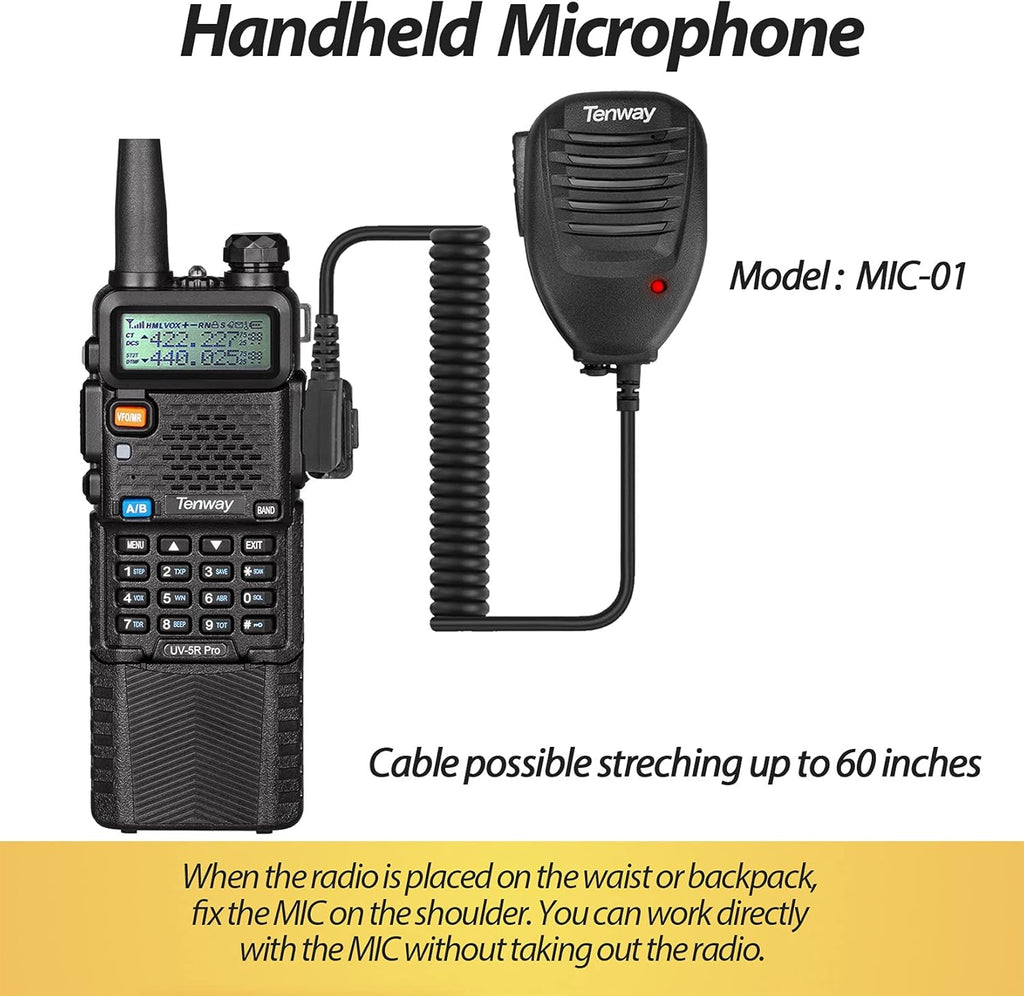 8W Dual Band Two Way Radio 2Pack with 3800mAh Battery N65785