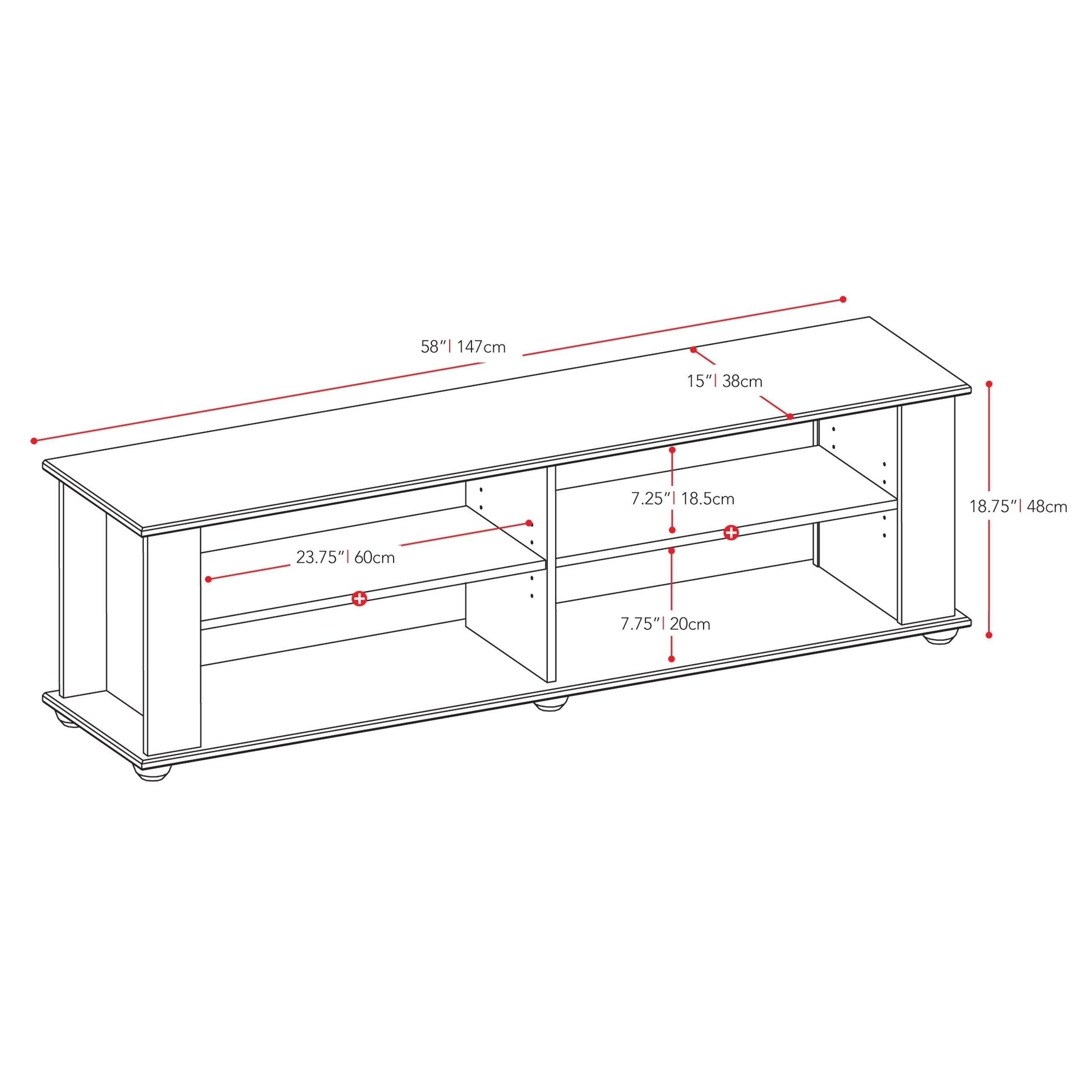 Black TV / Component Stand E948162