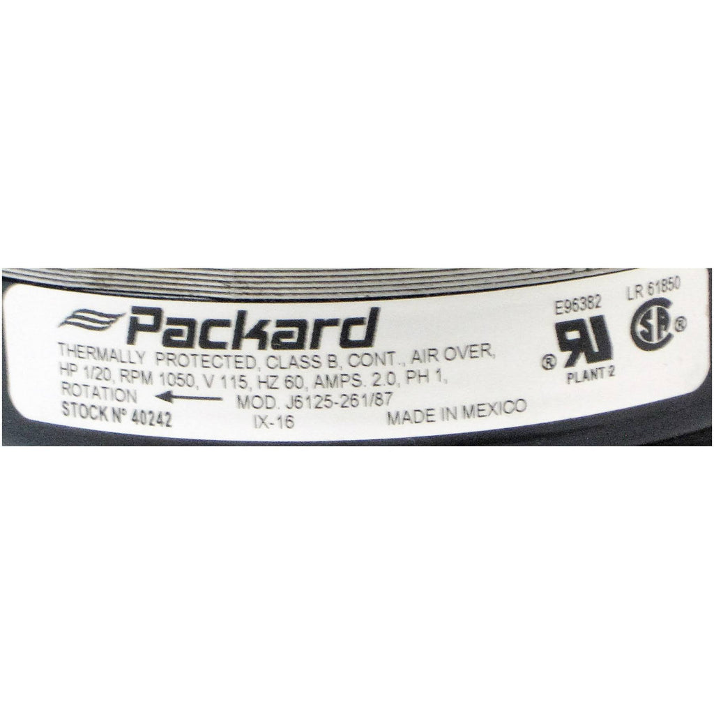 1/20 HP 115V Motor A37797