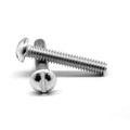 5/16 inch-18 x 5/8 inch Coarse Thread Machine Screw Slotted Round Head Low Carbon Steel Zinc Plated Pk 1000 O7799
