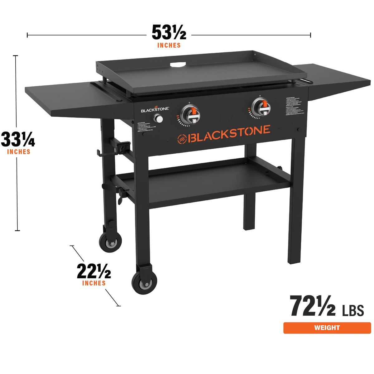 28" 2-Burner Griddle Cooking Station I85864