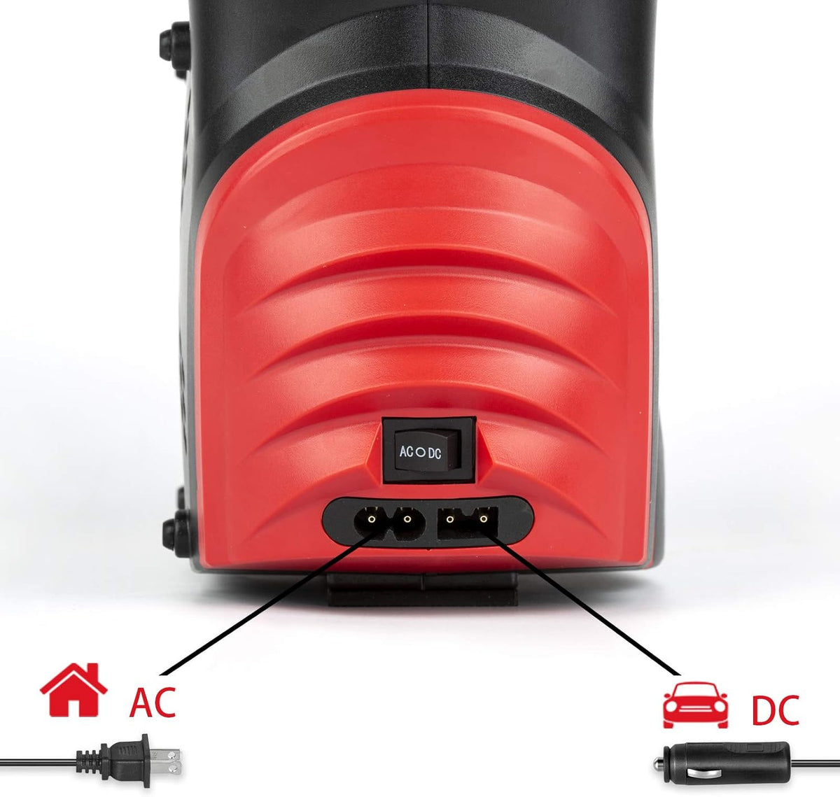 AC/DC Portable Tire Inflator Air Compressor E635