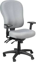 Grey Ergonomic Fabric Mid-Back Task Chair E892