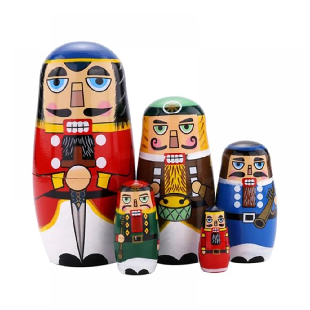 Nutcracker Nesting Dolls Set K5053