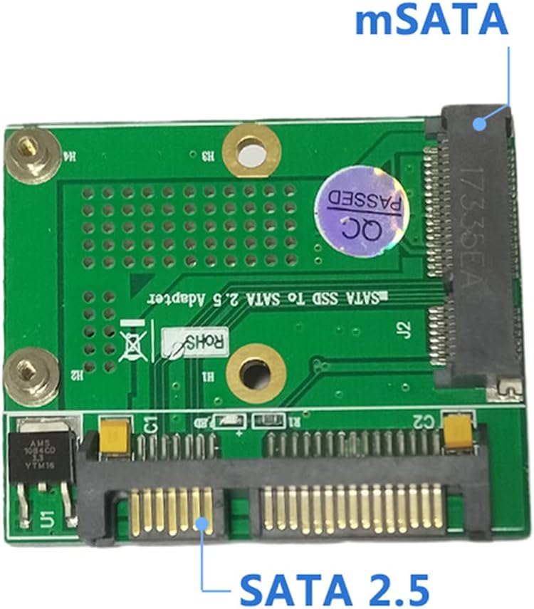 mSATA SSD to 2.5-inch SATA Adapter Card T76755