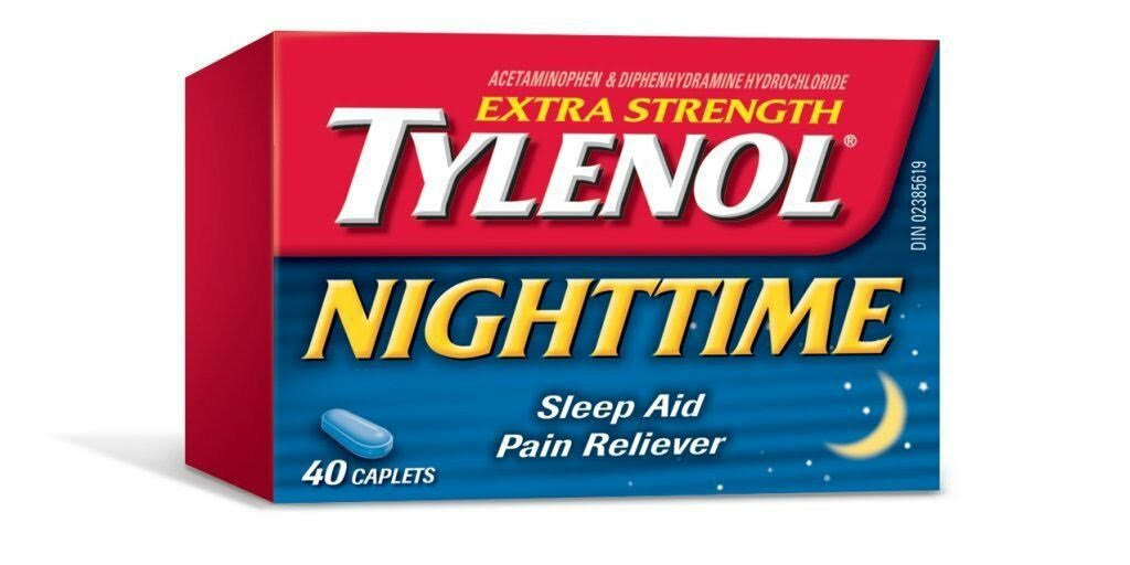 Tylenol Extra Strength Nighttime Pain Relief with Sleep Aid 2 x 40 CA Z50839