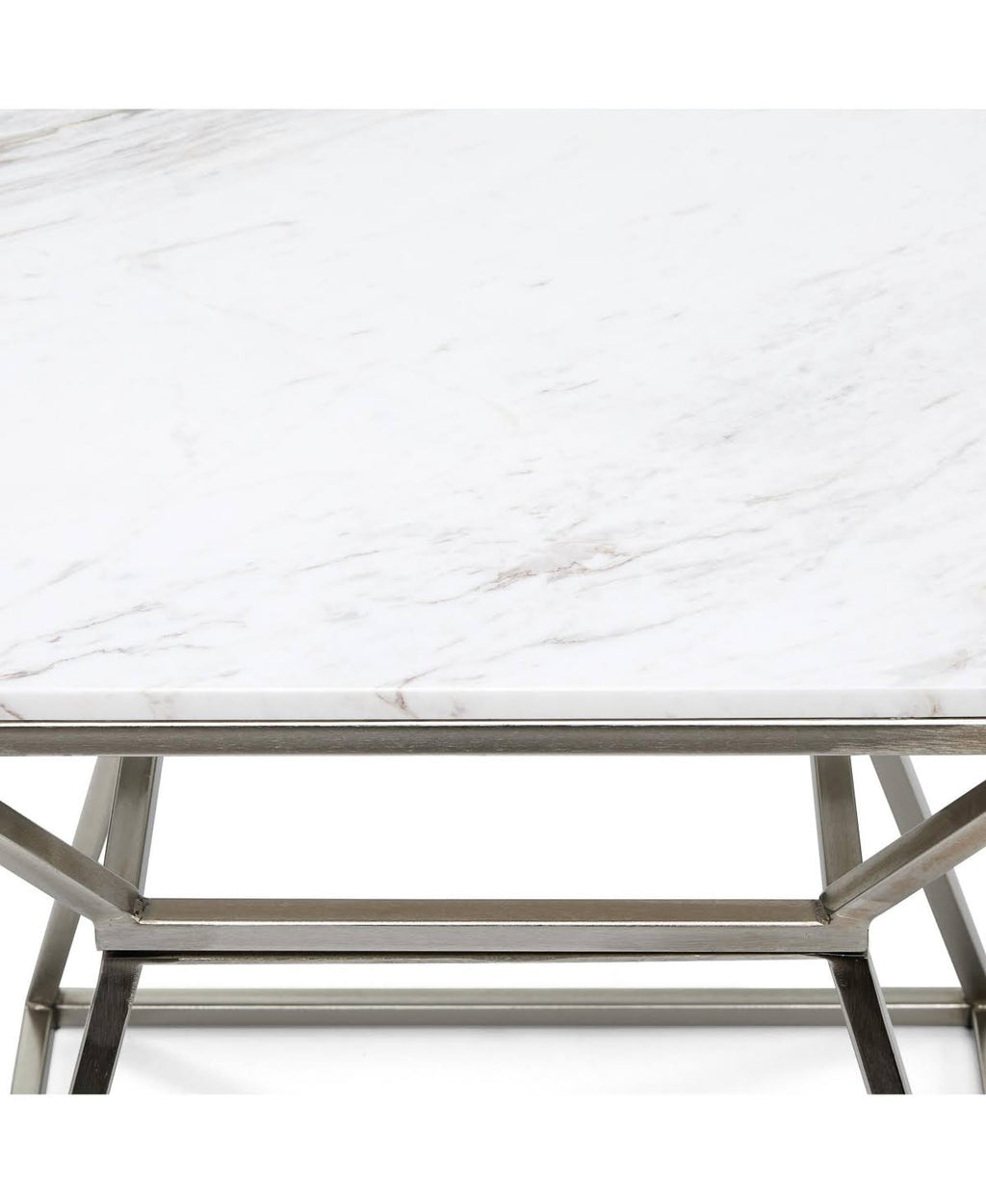 Silver Marble Side Table U3262