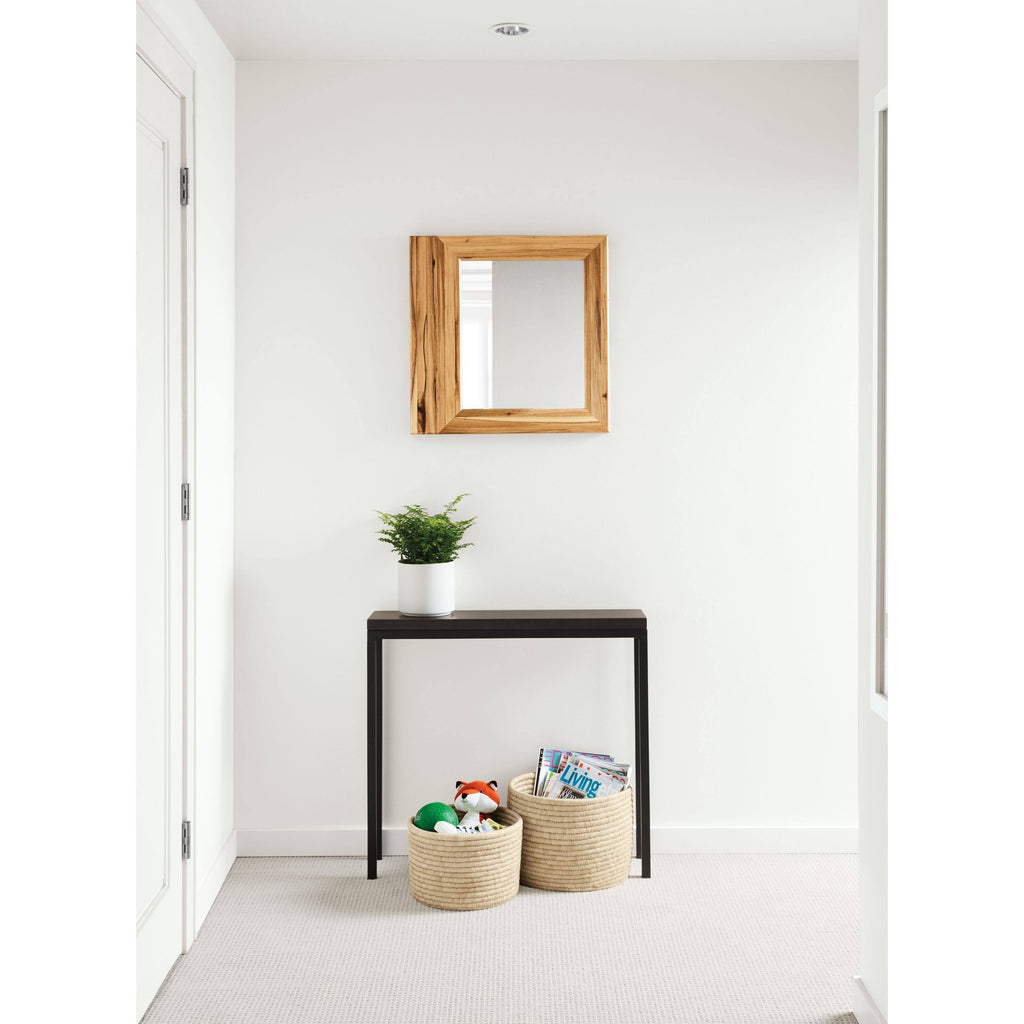 Walnut Console Table with Graphite Base G6396