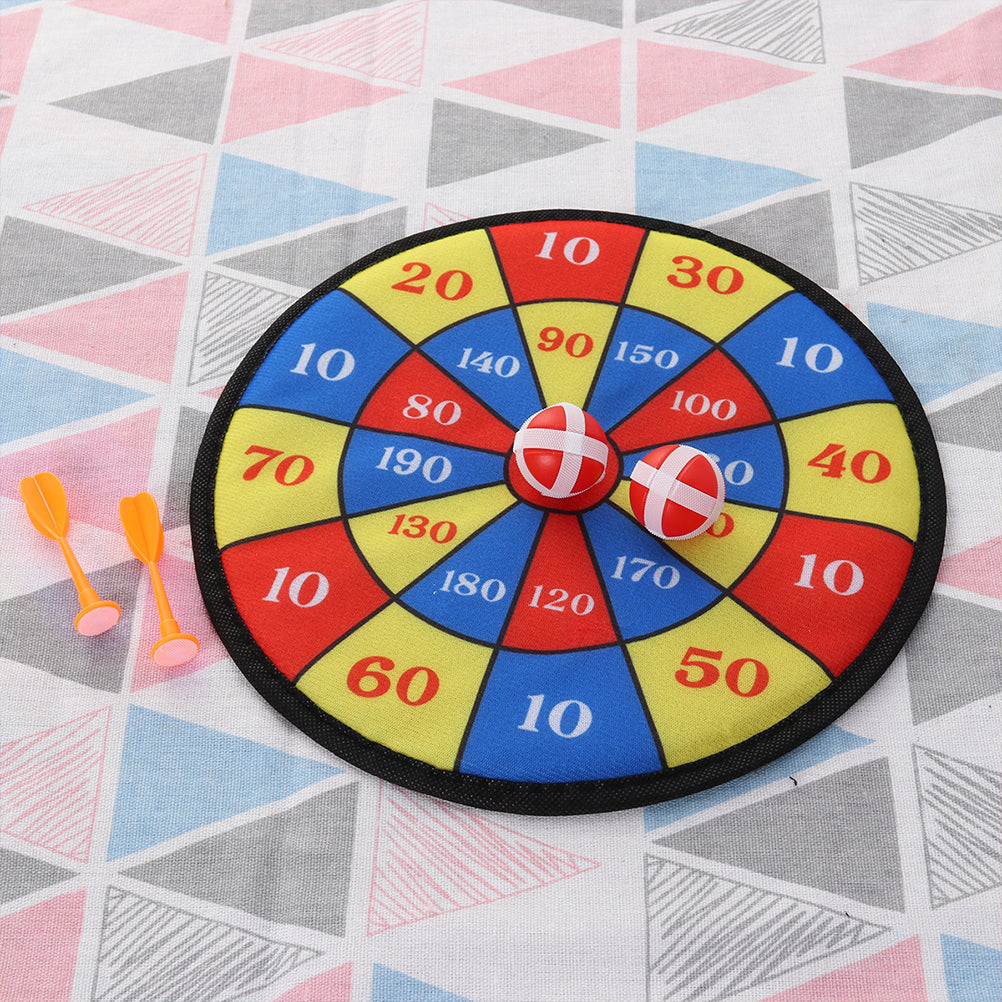 Self-adhesive Dartboard Toy Set I346541