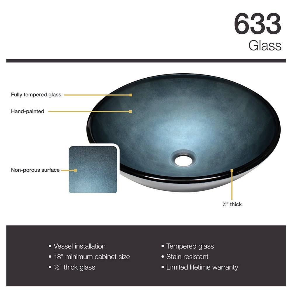 Chrome Vessel Faucet Ensemble S1036