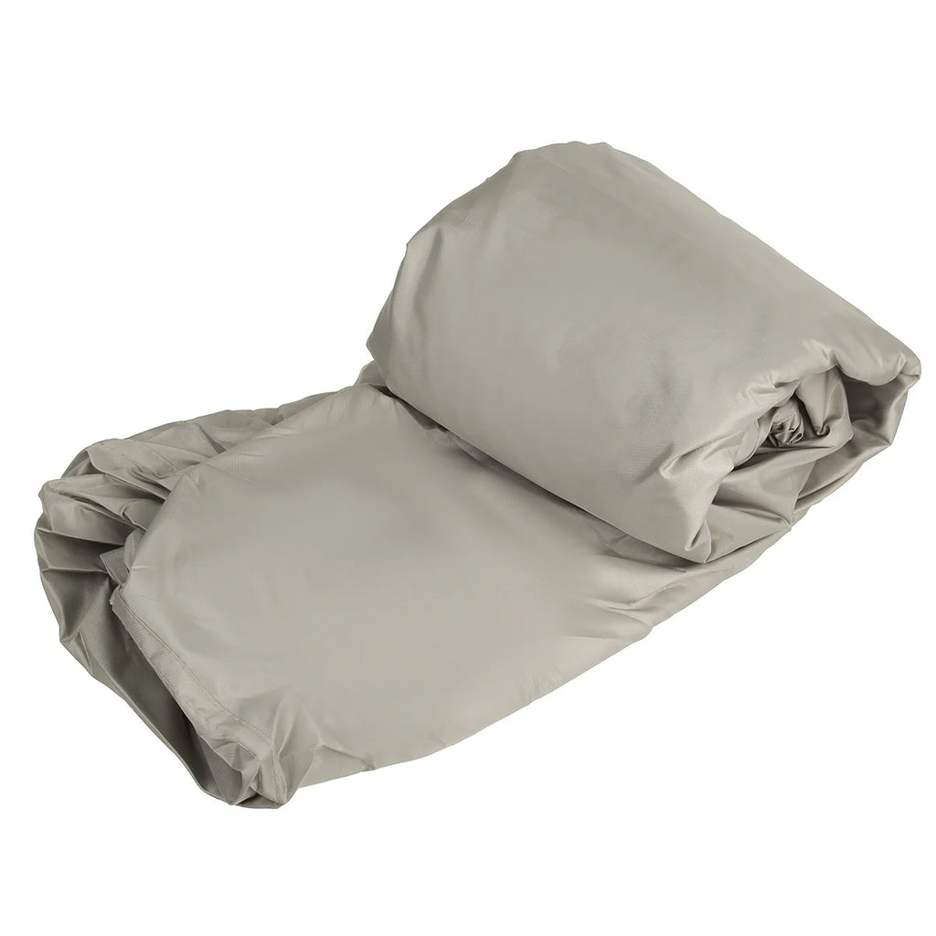 210D Trailerable Boat Cover for 20-22ft Boat, Heavy Duty Waterproof, Beige G420