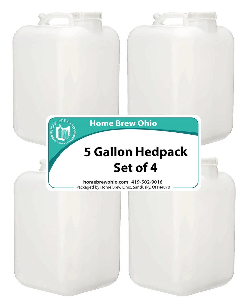 5 Gallon Hedpack Set of 4 O696135