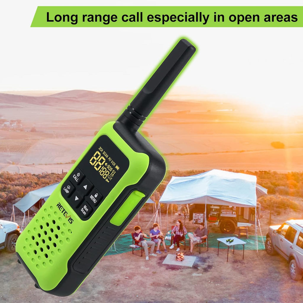 Waterproof 2 Way Radio, IP67 Floating, Rechargeable, 2 Pack Q9075