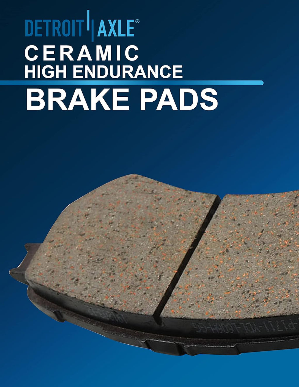 Front Drilled & Slotted Rotors + Brake Pads 6pc Set J828117