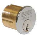 Satin Brass Mortise Cylinder P51421