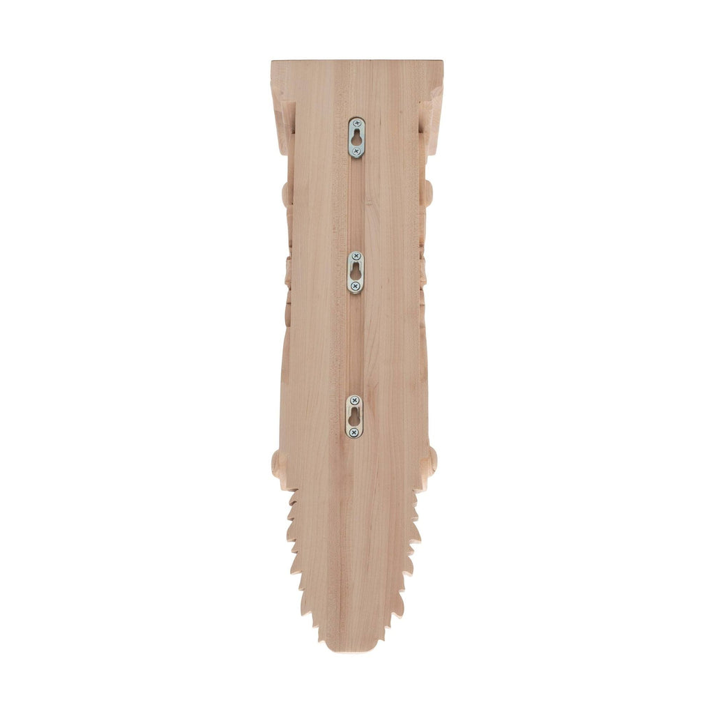 Unfinished Solid Hard Maple Wood Corbel V285