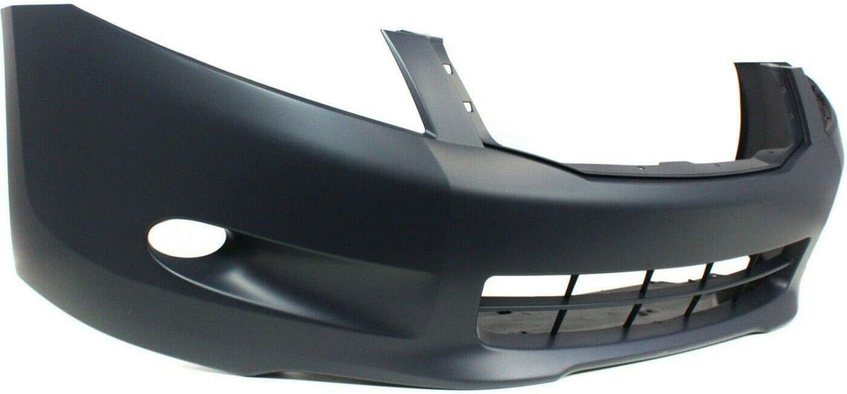 Plastic Bumper Cover Fascia for 2008-2010 Honda Accord EX-L EX Sedan with Fog Light Holes K294