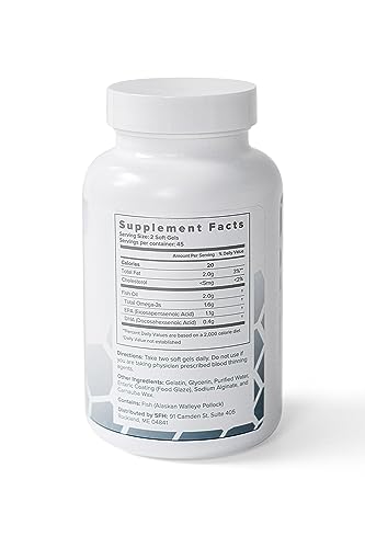 2000mg Omega 3 Fish Oil Capsules T729