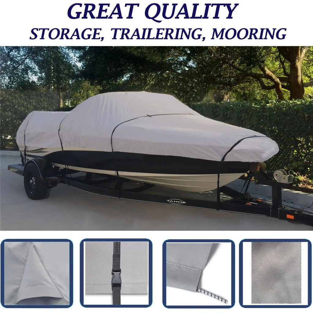 Boat Cover for Crestliner CX 1754 Bass O/B 2000-2006 O740187