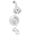 Chrome Shower and Tub Combination Q1914