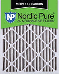 16x20x2 MERV 13 Carbon AC Furnace Filters Qty 3 J724957