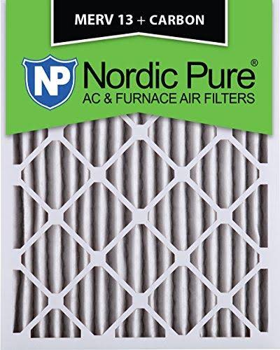 16x20x2 MERV 13 Carbon AC Furnace Filters Qty 3 J724957