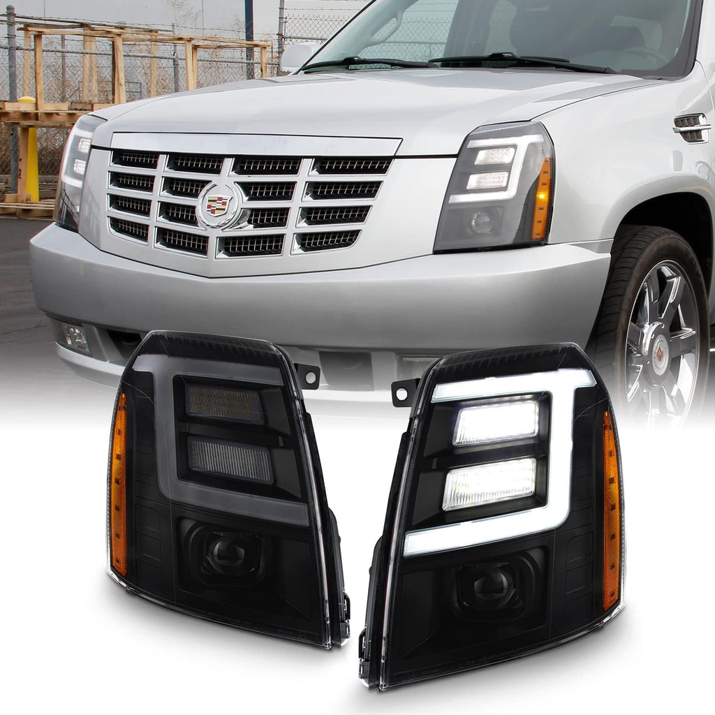 Black Housing Projector Headlight X38647