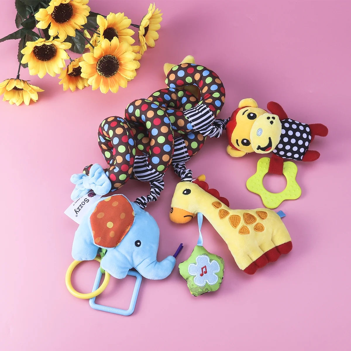 Spiral Toy for Baby Stroller Bed L584