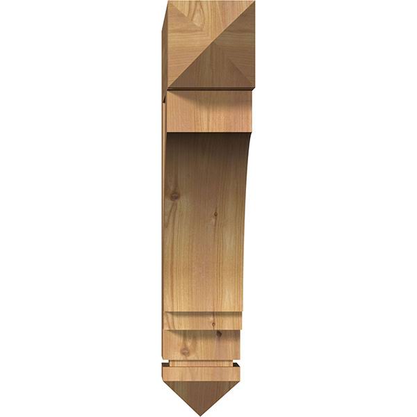 5 1/2x22W x 28x22D x 28x22H Western Red Cedar Bracket I333152