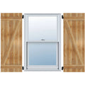 Rough Sawn Western Red Cedar Board-n-Batten Shutters M703854